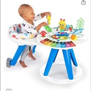 Baby Einstein Around We Grow 4-in-1 Walk Around Discovery Activity Center Table
